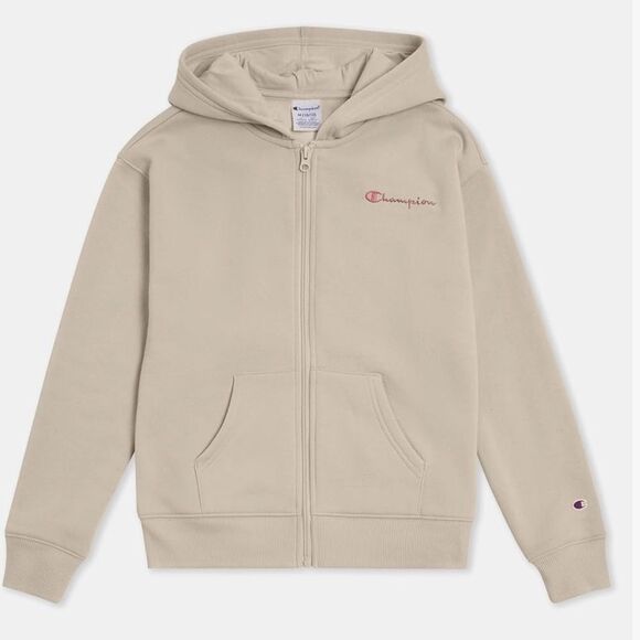 NWT Champion Girls Full Zip Khaki Signature Sweatshirt Small - Picture 7 of 7